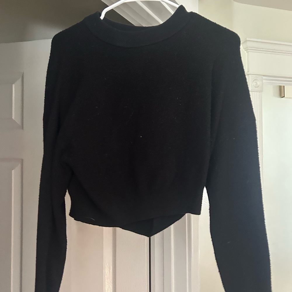 Cotton On Black Cropped Sweater
